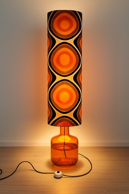 Originele DORIA vloerlamp 1970 Vintage design