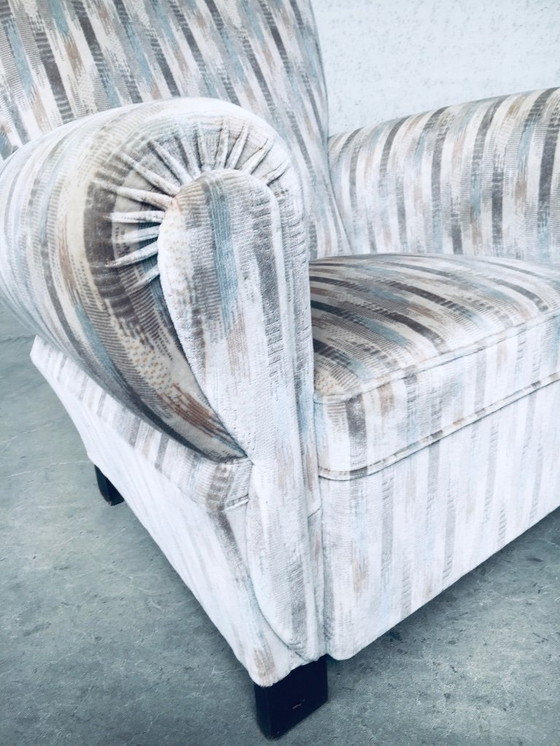 Image 1 of Ensemble de fauteuils de salon Art Déco, Belgique, années 1940