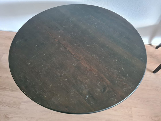 Image 1 of Tavolo da pranzo vintage con credenza abbinata