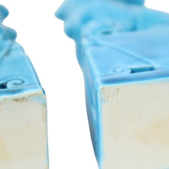 Image 1 of Foo Dog Temple Lion Statues 16cm