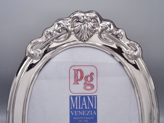 Image 1 of Marco/espejo de plata 925 de 18x24 pulgadas.