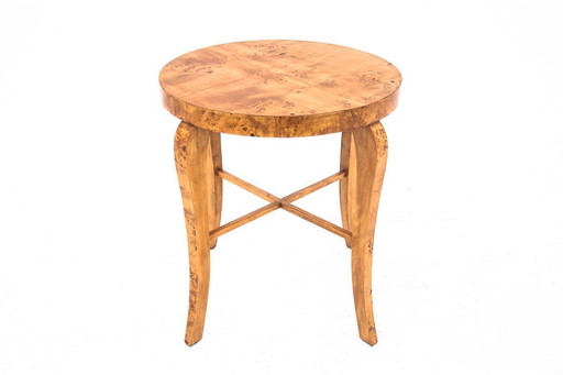 Table Art déco, Pologne, années 1930.