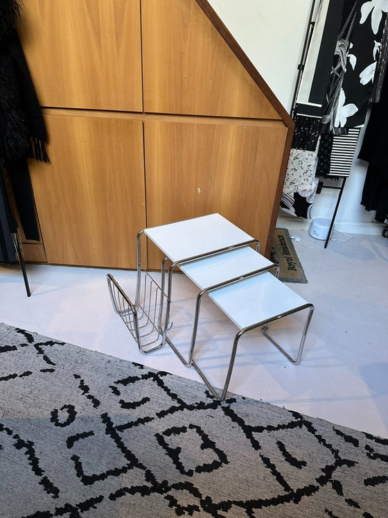 Lot de 3 Tables d'appoint | Design De Wit | Gigognes – Plastic (photo 3 of 5)