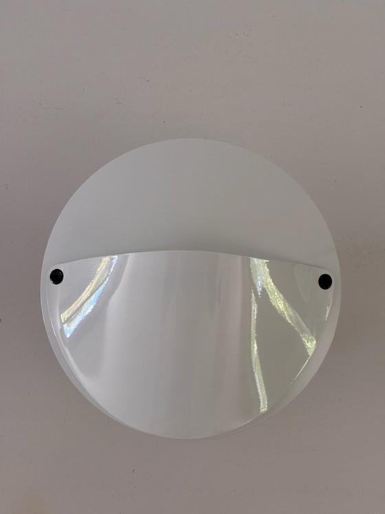 Giovi wandlamp van Achille Castiglioni voor Flos, 1982, wit gelakt metaal, vintage verzamelobject (photo 7 of 15)