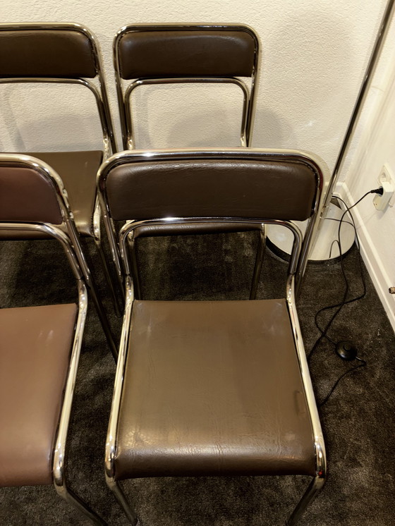 Image 1 of Bauhaus Chrom Stühle