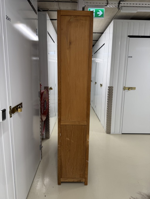 Armario de diseño grande de teca con compartimentos | 12 compartimentos | 215 cm – boekenkasten, Wood (photo 2 of 5)