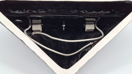 Image 1 of Set van 2 vintage schelpen wandlampen