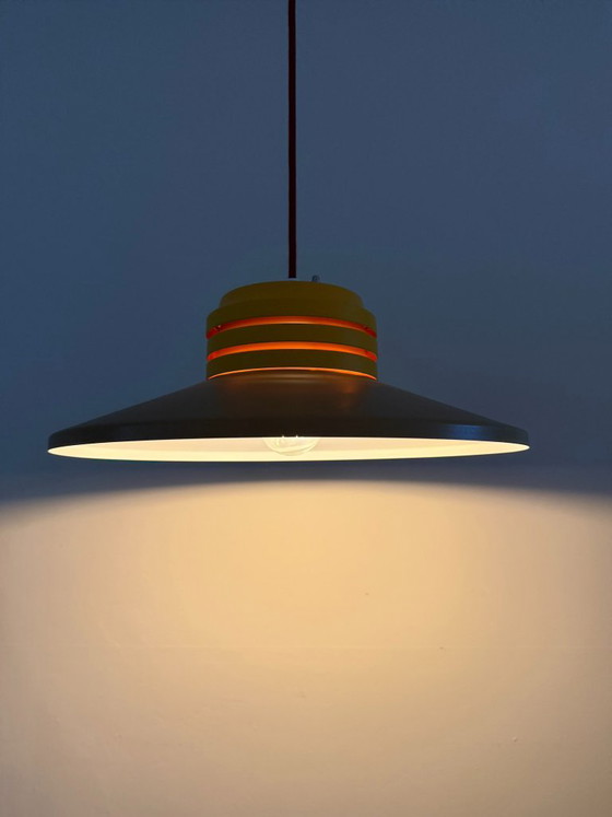 Lampada vintage danese design Space Age in una fantastica combinazione di colori – Danish design (photo 3 of 9)