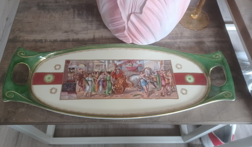 Vintage Epiag Czechoslovakie porcelain cake service plate