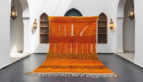 Tapis berbère en laine fait main 3 x 2 m – Wool (photo 2 of 16)