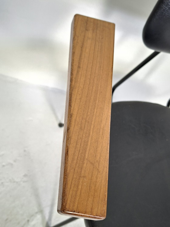 Image 1 of Sedia Rietveld anni '50 prodotta da Kembo Paesi Bassi