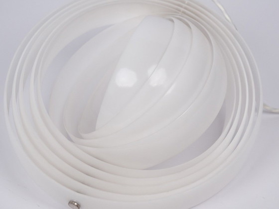 Image 1 of Lampada a sospensione vintage danese Moon di Verner Panton, Louis Poulsen