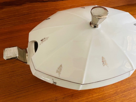 Image 1 of Art Déco, zuppiera della Victoria China, Cecoslovacchia, anni '30