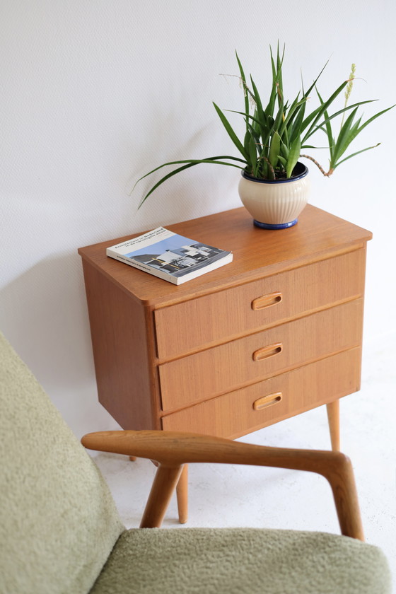Image 1 of 1950s Swedish chest of drawers (small)