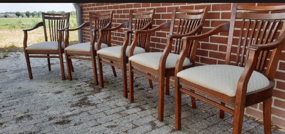 5 Bannink Jugendstil Sillas de comedor con brazos – Textile, Wood (photo 6 of 6)