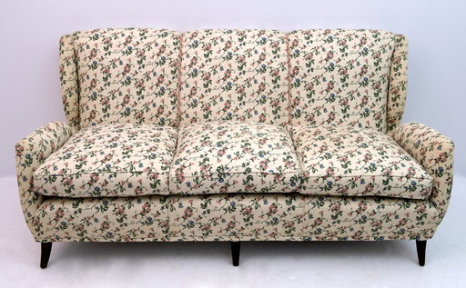 Gio Ponti N. 512 Mid Century Modernes italienisches Sofa für ISA, 1950er Jahre