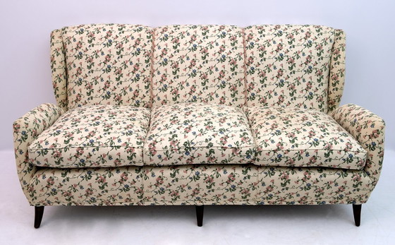 Image 1 of Gio Ponti N. 512 Mid-Century Modern Italian Sofa for ISA, 1950s