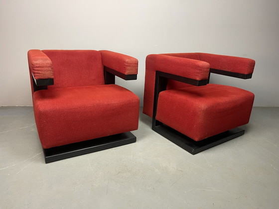 Conjunto de dos sillones Walter Gropius F51 Bauhaus para Tecta. Alemania, década de 1980. Ref.: CH2009 – Wood (photo 5 of 15)
