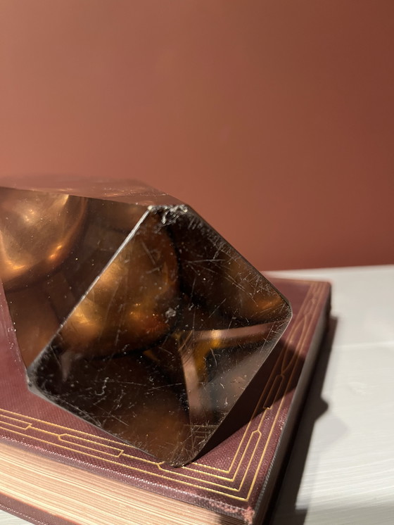 Image 1 of Flavio Polli Mandruzatto vase Sommerso technique midcentury