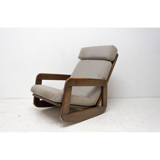 Image 1 of Mid Century rocking chair Czechoslovak 1960s