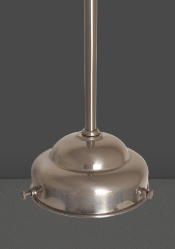 Image 1 of Art Deco hanglamp opaline glas 