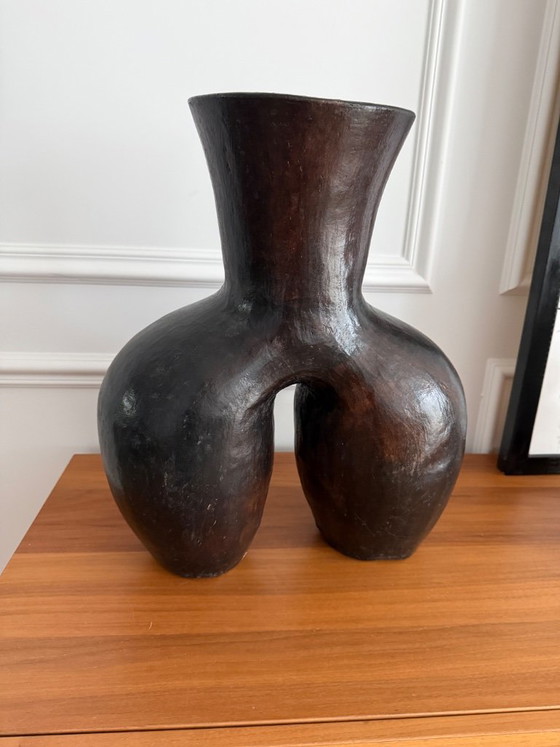Unique African Vase – Ceramic (photo 4 of 5)