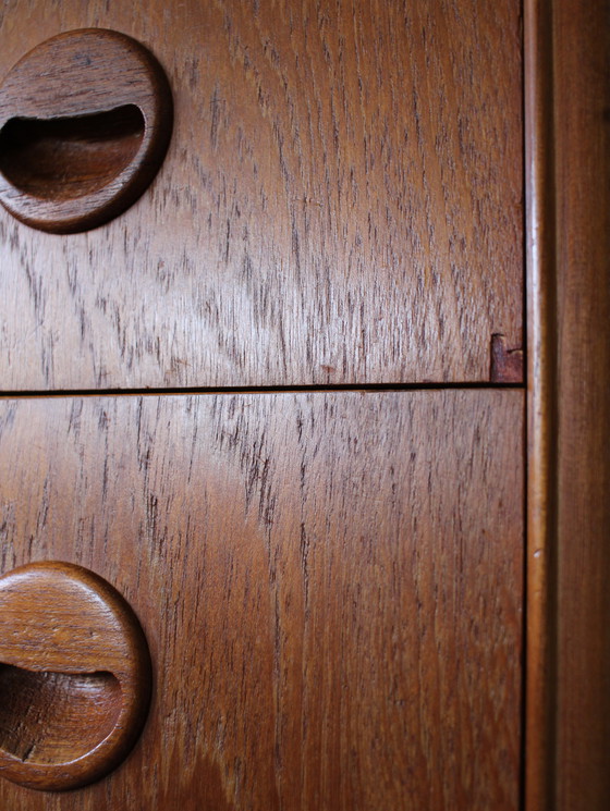 Image 1 of Vintage Danish teak chest of drawers
