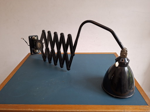 Vintage Industrie-Scherenlampe, 1930er Jahre