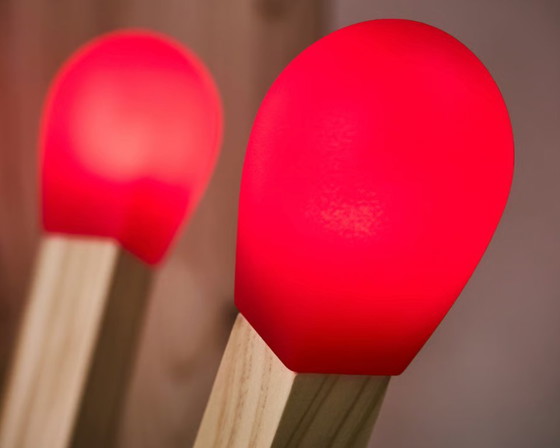 Lampada fiammifero Ikea Strala - design Lucas Bazle – Lampade da terra, Legno, Plastica (photo 5 of 5)