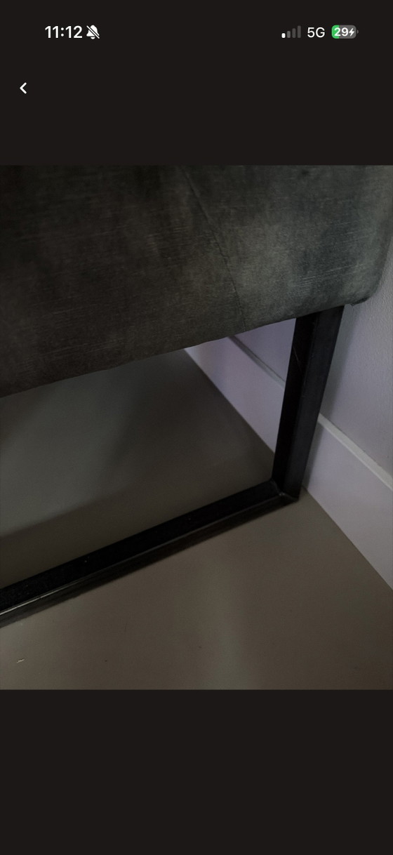 Schöne lange Esszimmerbank, 4,5 Meter – Chaise longue, Velvet (photo 5 of 5)