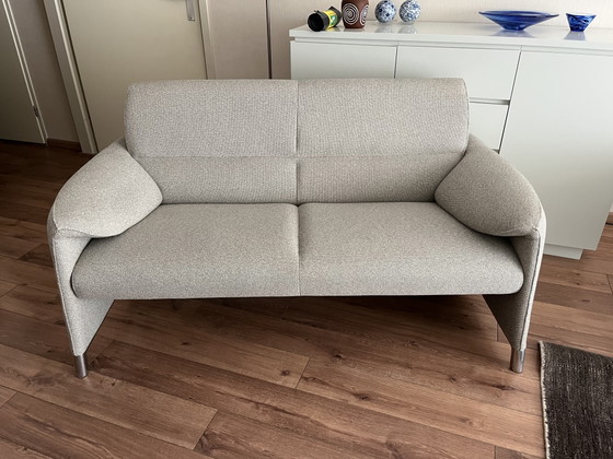 Wunderschöne Leolux Felizia Sofas, 2- und 2,5-Sitzer-Sofas – 2 Sitzer Sofas, Textile, Aluminium (photo 9 of 15)