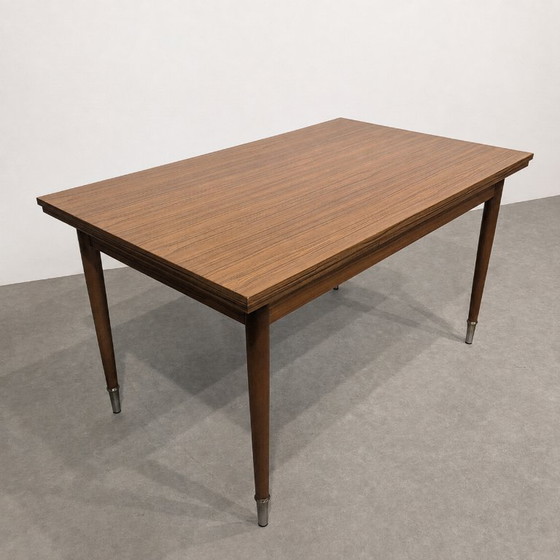 1960s Extendable Vintage Dining Table – Wood (photo 5 of 8)
