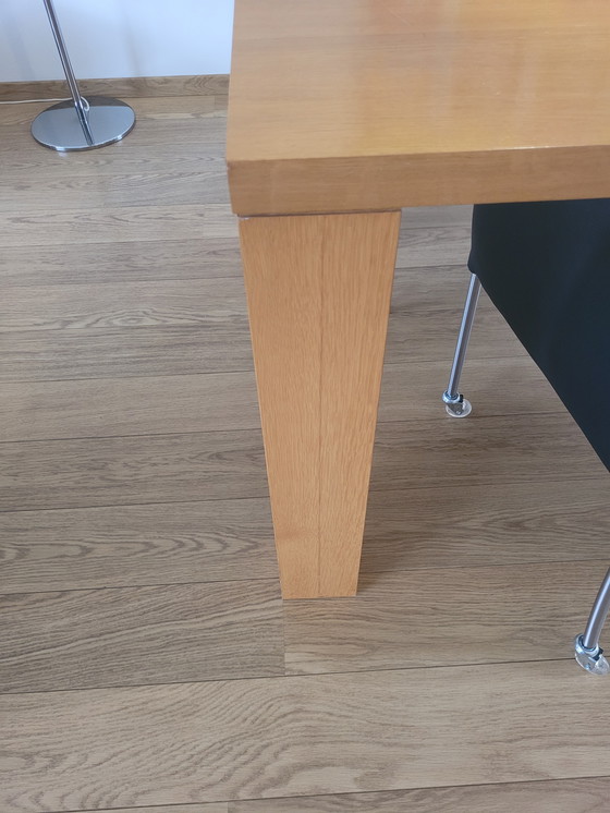 Image 1 of Oak dining table 200x100 height 77, top thickness 4cm