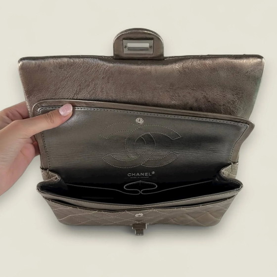 Chanel Reissue 226 metallic bronze – Autres sacs, Cuir, Vintage (photo 12 of 25)