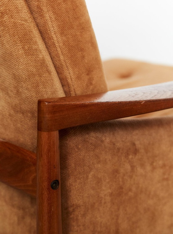 Image 1 of Ib Kofod Larsen "Djursholm" stoel voor Olof Perssons Fåtöljindustri (OPE)