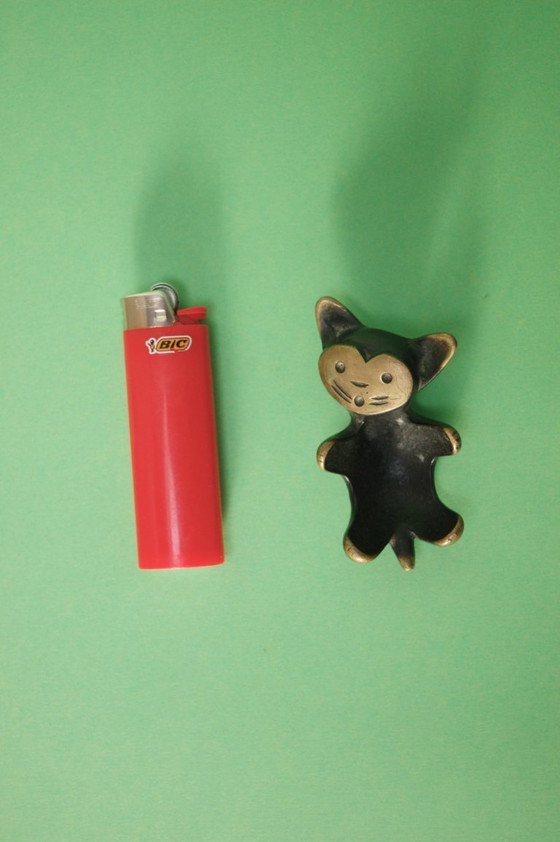 Image 1 of Vintage cat figurine, Walter Bosse style 1960s