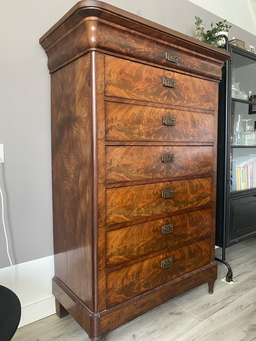 Antieke Hollandse ladekast