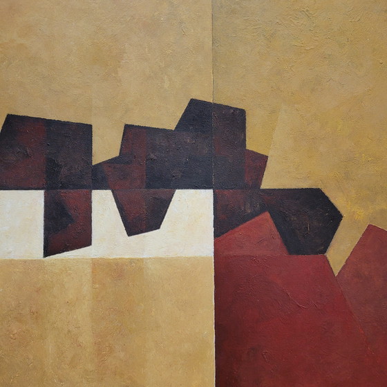 Image 1 of Acqua encaustica “Qvadrum”, Julio Sendino, 2019 - Arte contemporanea