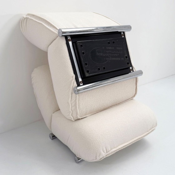 Image 1 of Ein Paar Lounge-Sessel von Giuseppe Munari für Poltrona Munari, 1970er Jahre