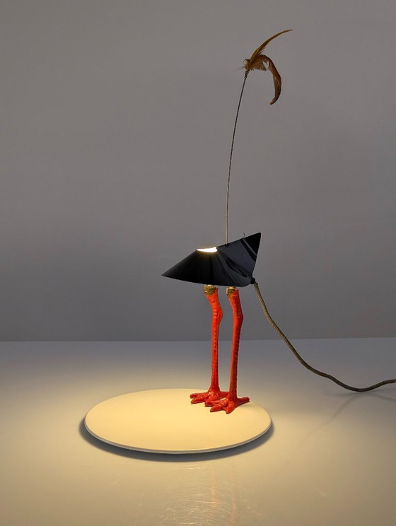 Ingo Maurer Bibibibi Table Lamp, Signed, 1980s – Lighting, Metal, Plastic (photo 3 of 13)