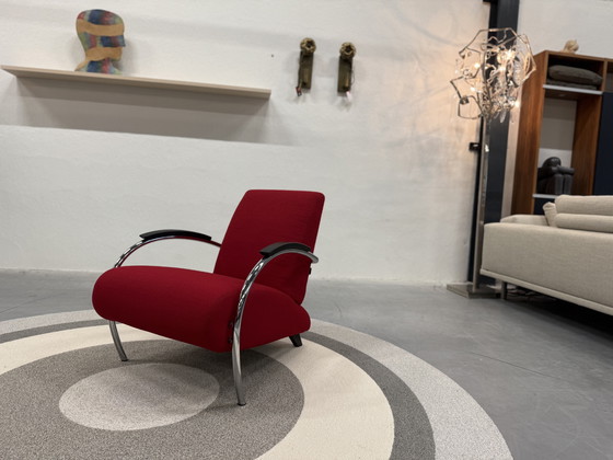 Image 1 of Gelderland Lotus 5470 Armchair Vidar red fabric