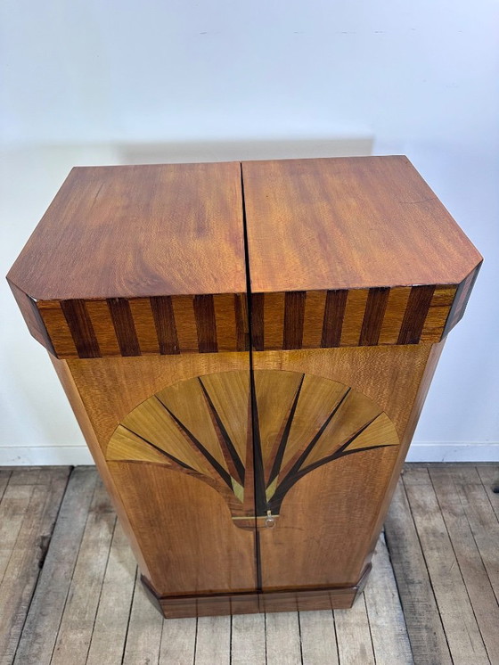 Image 1 of Barra con marquetería Art Déco, 1920