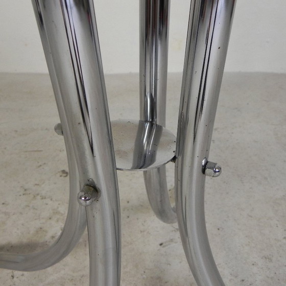 Image 1 of Rare chrome coat rack with colored balls, 1950s