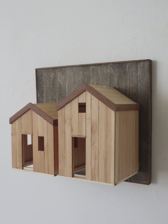 Eric van Solm - 'I vicini' – Sculture, Wood (photo 5 of 8)