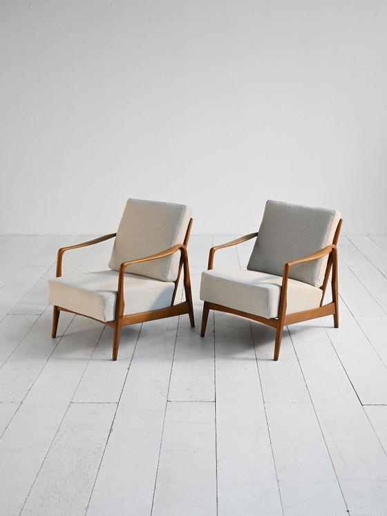 Image 1 of Pair of German armchairs, 1960s
