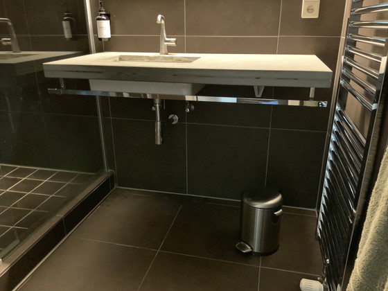 Image 1 of MOAB80 BLOCK Waschbecken – Italienisches Design, Naturstein

