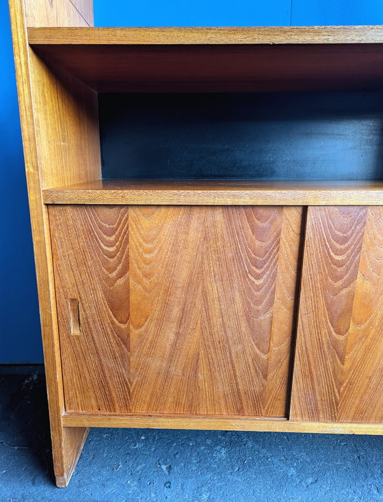 Image 1 of Midcentury KLM wall cabinet - Poul Cadovius -1960s