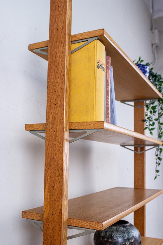 Image 1 of Vintage IKEA bookcase, highboard, sideboard, oak, mid-century