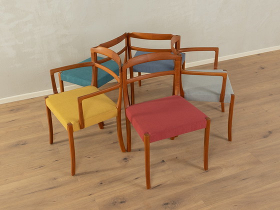 Image 1 of Chaises de salle à manger des années 60 par Ole Wanscher