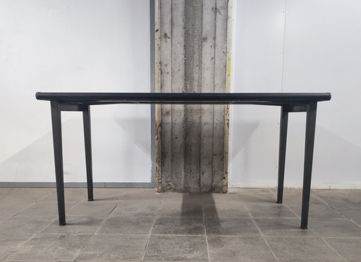Steel Gispen table model Kleurodesk 7800